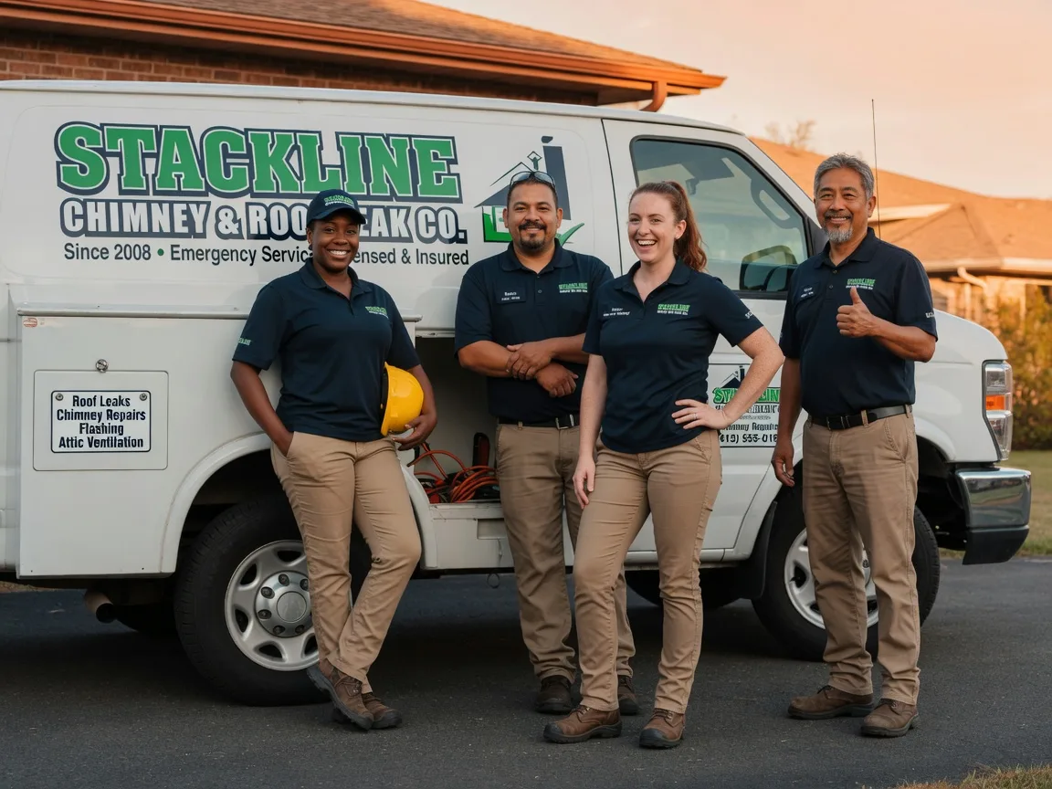 Chimney flashing repair company in Jerry City, OH